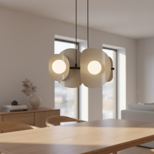 Lampa wisząca modern Emibig - 4 punkty, 54cm | Sklep mebli