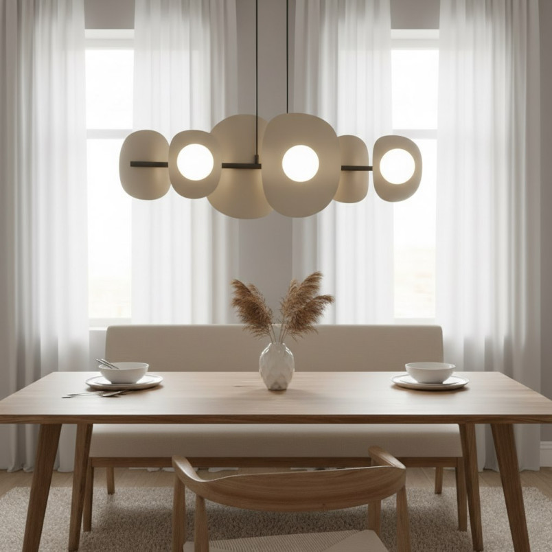 Lampa wisząca Emibig Elementi | Modern design 6 punktów