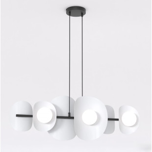 Lampa wisząca modern 6 punktowa Emibig | Elegancki design