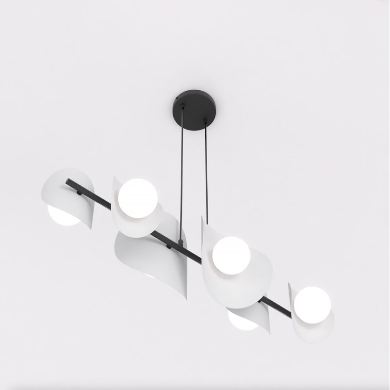 Lampa wisząca modern 6 punktowa Emibig | Elegancki design
