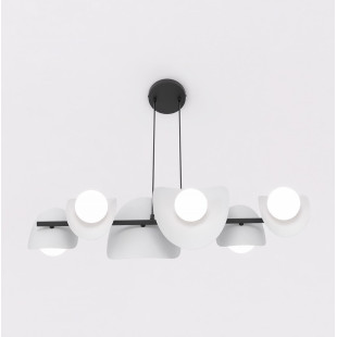 Lampa wisząca modern 6 punktowa Emibig | Elegancki design