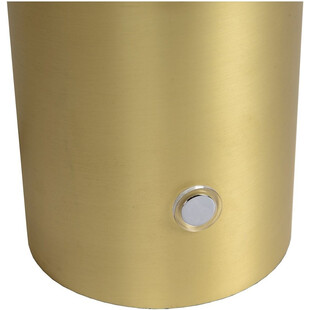 Lampa stołowa Lucide Timon 27 | Biało-mosiężna | Kup online