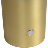 Lampa stołowa Lucide Timon 27 | Biało-mosiężna | Kup online