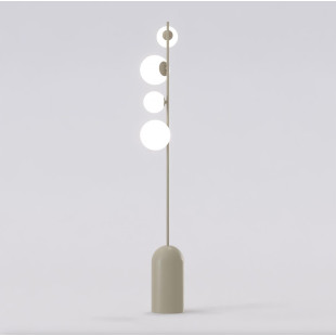 Lampa podłogowa Emibig - szklane kule, nowoczesny design