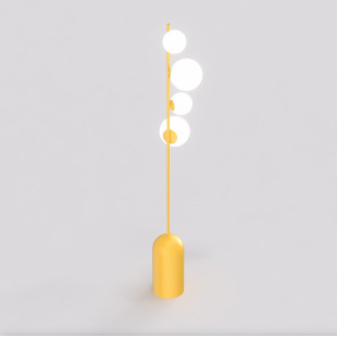 Lampa podłogowa Emibig - szklane kule, nowoczesny design