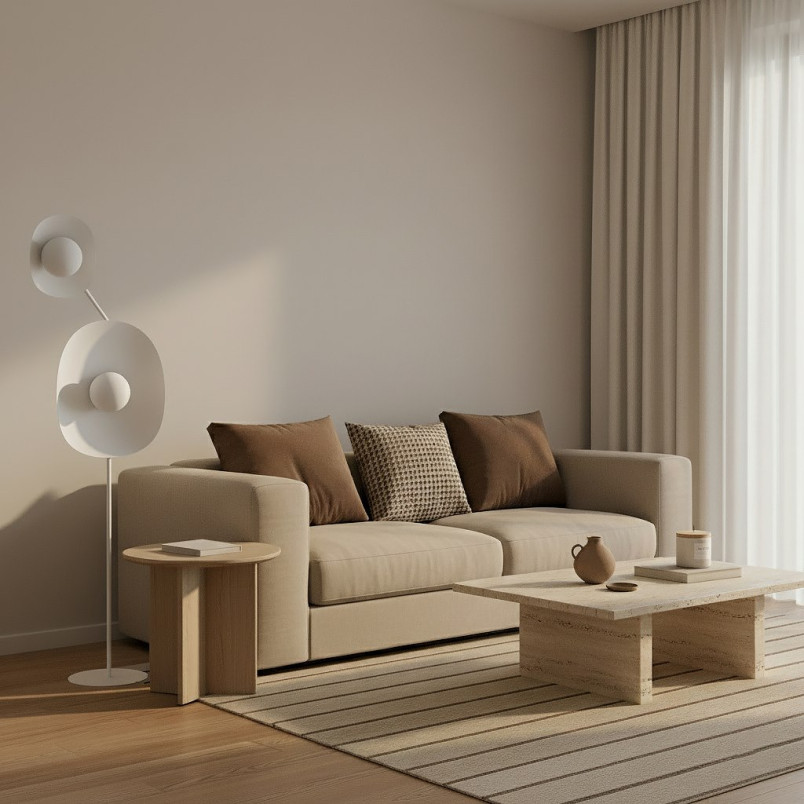 Lampa podłogowa modern Delulu | Emibig | 156cm