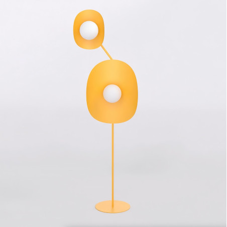 Lampa podłogowa modern Emibig Delulu | Szklane kule, 156cm