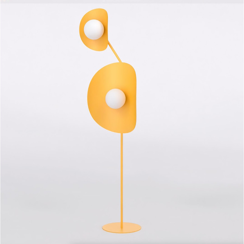 Lampa podłogowa modern Emibig Delulu | Szklane kule, 156cm