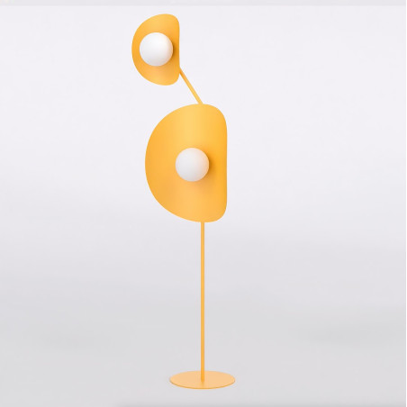 Lampa podłogowa modern Emibig Delulu | Szklane kule, 156cm