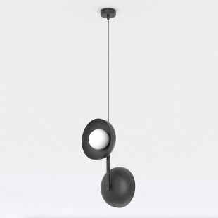 Lampa wisząca Vanila Emibig: nowoczesny design, szkło i metal