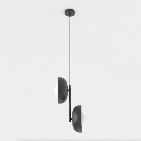 Lampa wisząca Vanila Emibig: nowoczesny design, szkło i metal