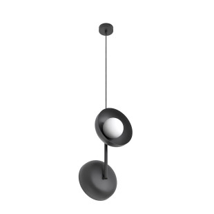 Lampa wisząca Vanila Emibig: nowoczesny design, szkło i metal