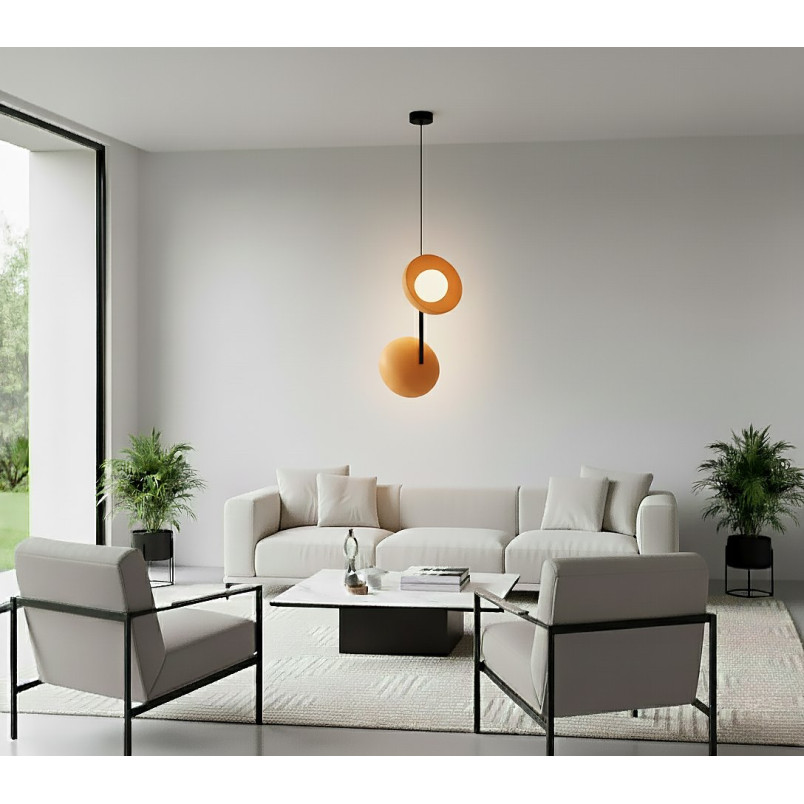 Lampa wisząca Emibig Vanila | Nowoczesny design, 2 punkty