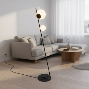 Lampa podłogowa Emibig Tatu | Szkło, Modern, 150cm