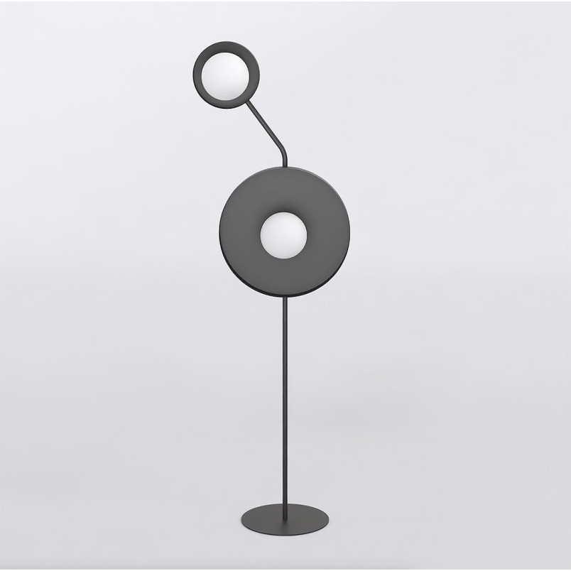 Lampa podłogowa Kiss Emibig | Design, Szkło, 150cm