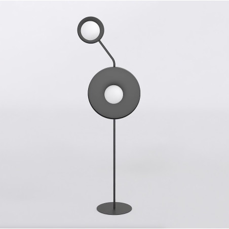 Lampa podłogowa Kiss Emibig | Design, Szkło, 150cm