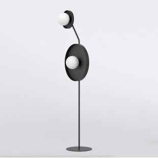 Lampa podłogowa Kiss Emibig | Design, Szkło, 150cm