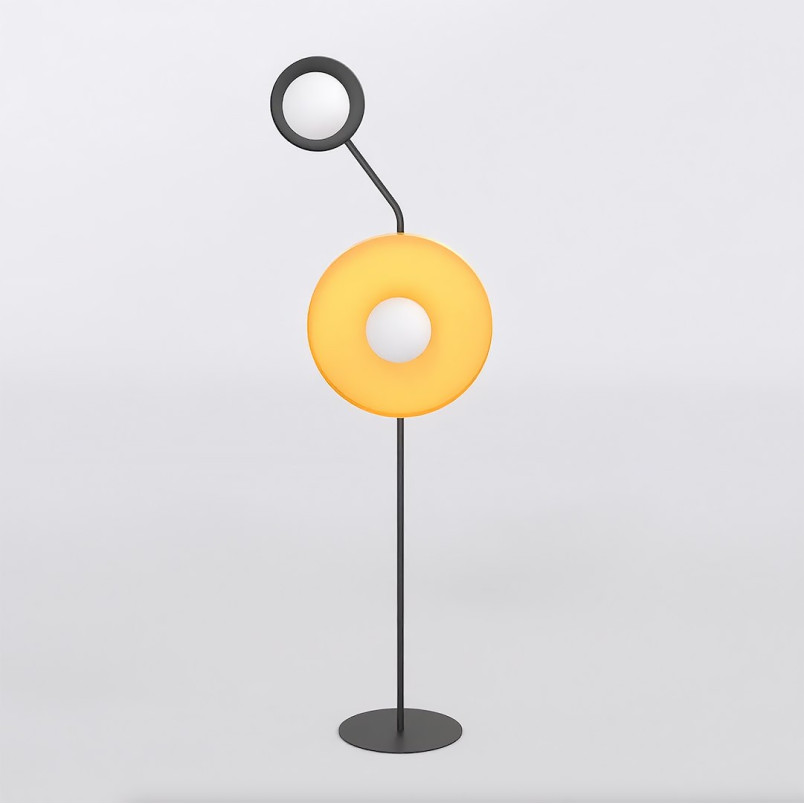 Lampa podłogowa Kiss | Designerski styl Art Deco | Emibig