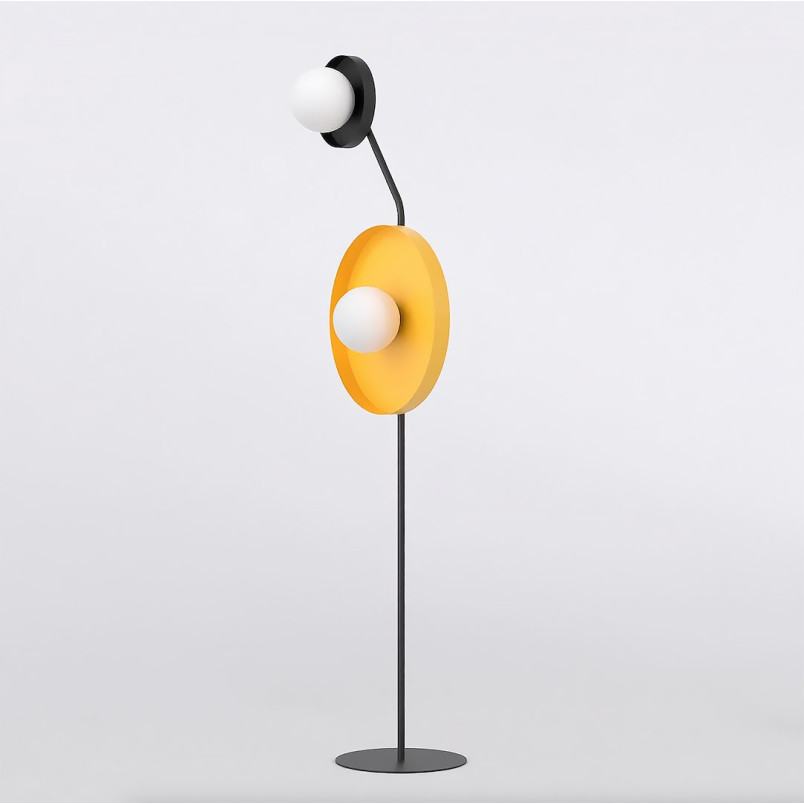Lampa podłogowa Kiss | Designerski styl Art Deco | Emibig