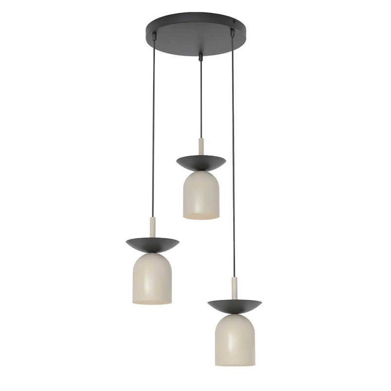 Lampa wisząca Ego 30cm - Retro design | Emibig