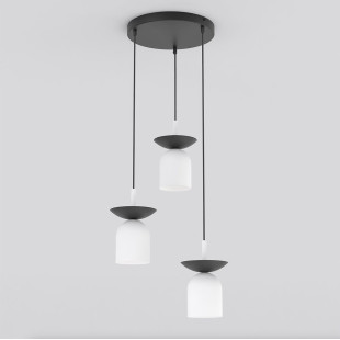 Lampa wisząca Ego 30cm - Retro design Emibig