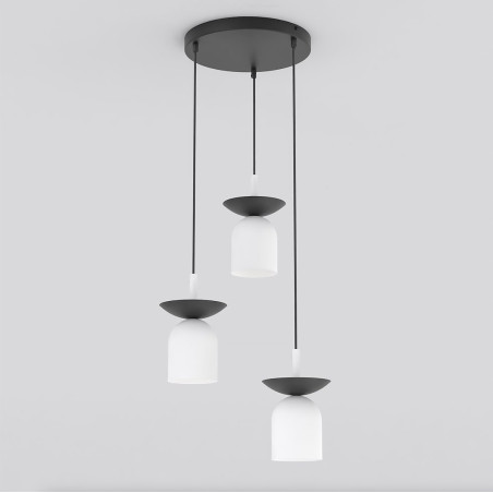 Lampa wisząca Ego 30cm - Retro design Emibig