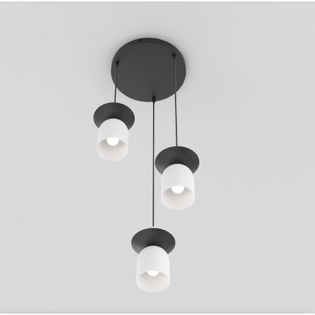 Lampa wisząca Ego 30cm - Retro design Emibig