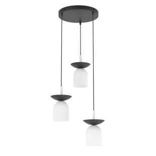 Lampa wisząca Ego 30cm - Retro design Emibig