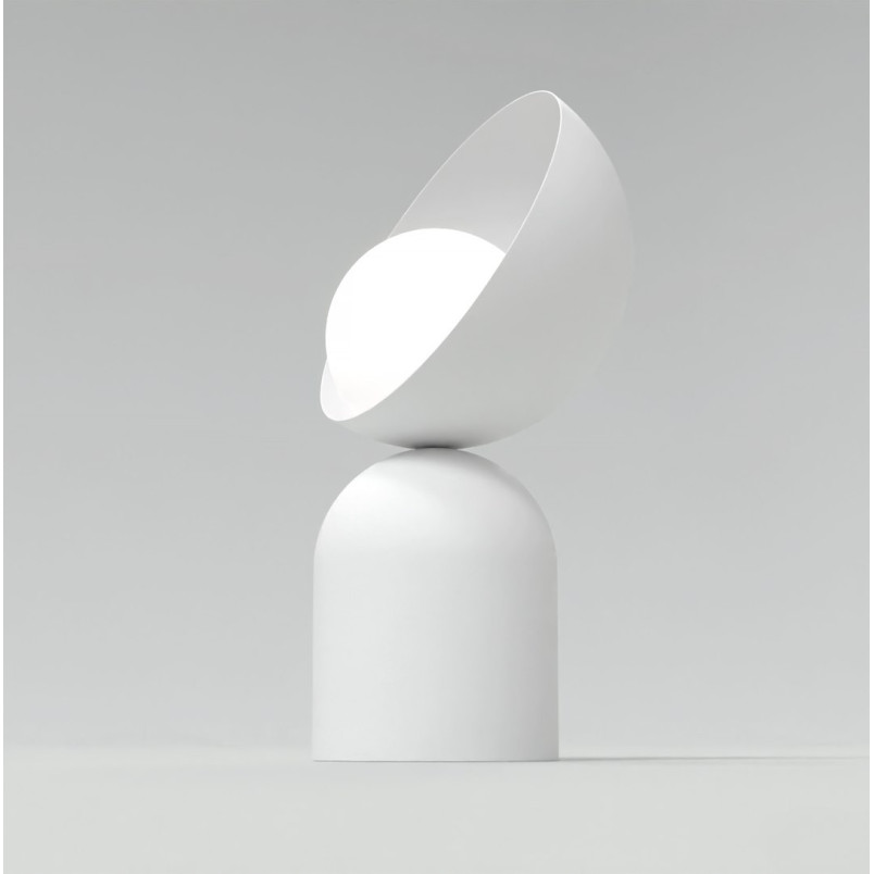 Lampa stołowa Emibig Boto: Designerski styl, szklana kula