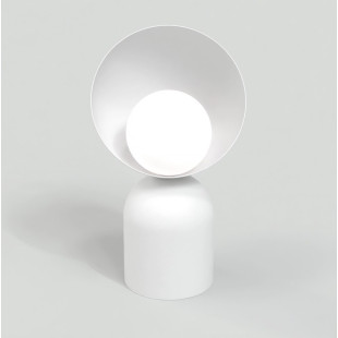 Lampa stołowa Emibig Boto: Designerski styl, szklana kula