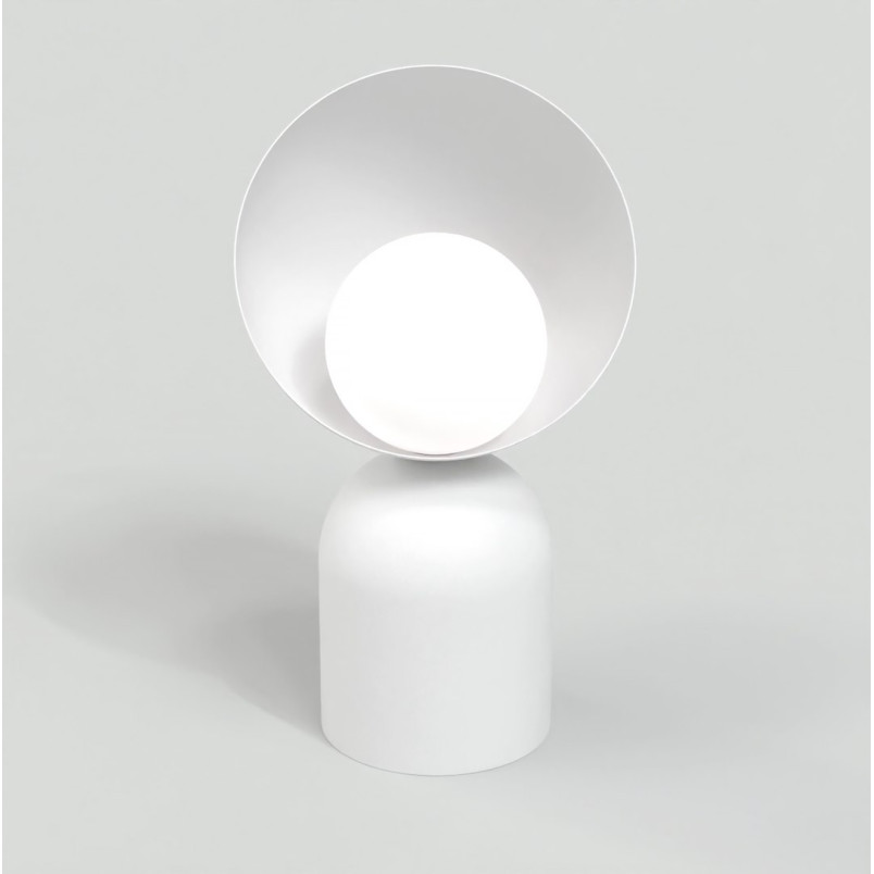 Lampa stołowa Emibig Boto: Designerski styl, szklana kula