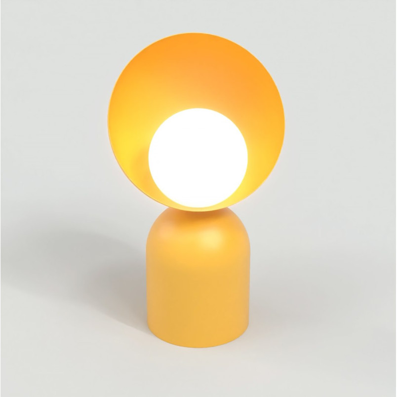 Lampa stołowa Emibig Boto: designerski styl, szklana kula