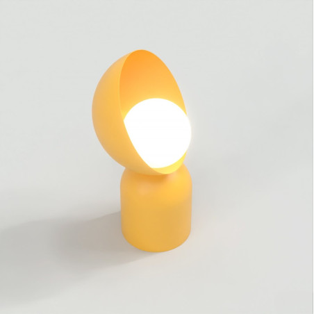 Lampa stołowa Emibig Boto: designerski styl, szklana kula
