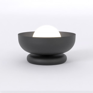 Lampa stołowa szklana Emibig Ozzy | Minimalistyczny design
