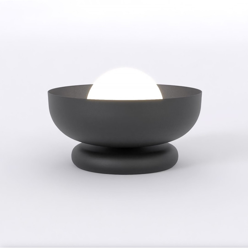 Lampa stołowa szklana Emibig Ozzy | Minimalistyczny design