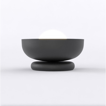 Lampa stołowa szklana Emibig Ozzy | Minimalistyczny design