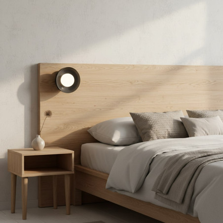 Kinkiet Ozzy Emibig: Szklana kula, nowoczesny design