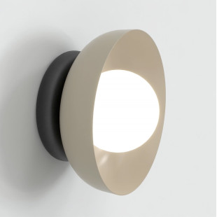 Kinkiet Ozzy Emibig | Szklana kula, nowoczesny design