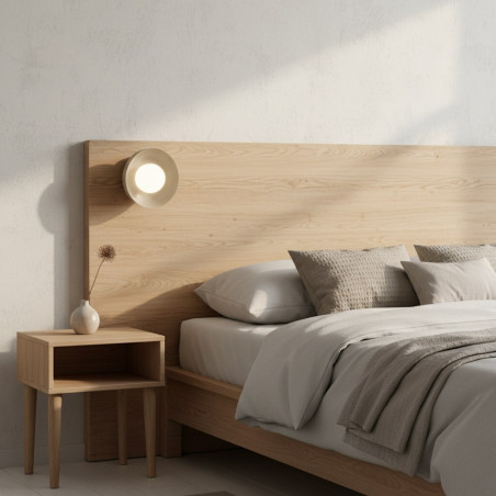 Kinkiet Ozzy Emibig | Szklana kula, nowoczesny design