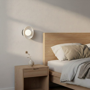 Kinkiet Ozzy Emibig: Szklana kula, nowoczesny design