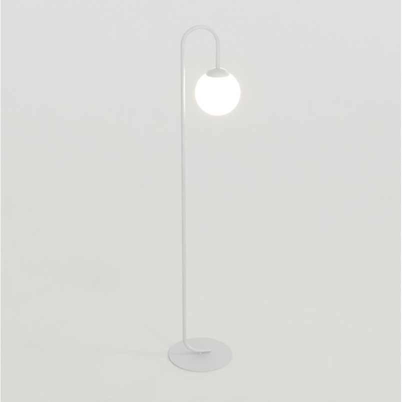 Lampa podłogowa szara Emibig Flor | Design i funkcjonalność