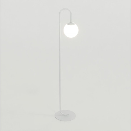 Lampa podłogowa szara Emibig Flor | Design i funkcjonalność