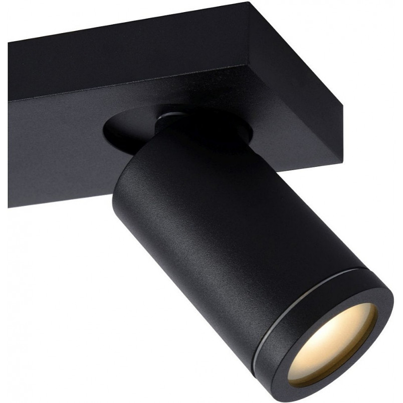 Plafon kierunkowy LED Taylor III czarny - Lucide | Sklep z oświetleniem