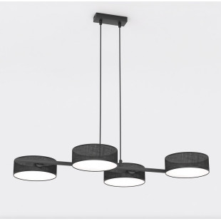 Lampa wisząca Drumz | Emibig | 80cm | Czarna