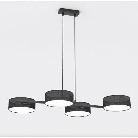 Lampa wisząca Drumz | Emibig | 80cm | Czarna
