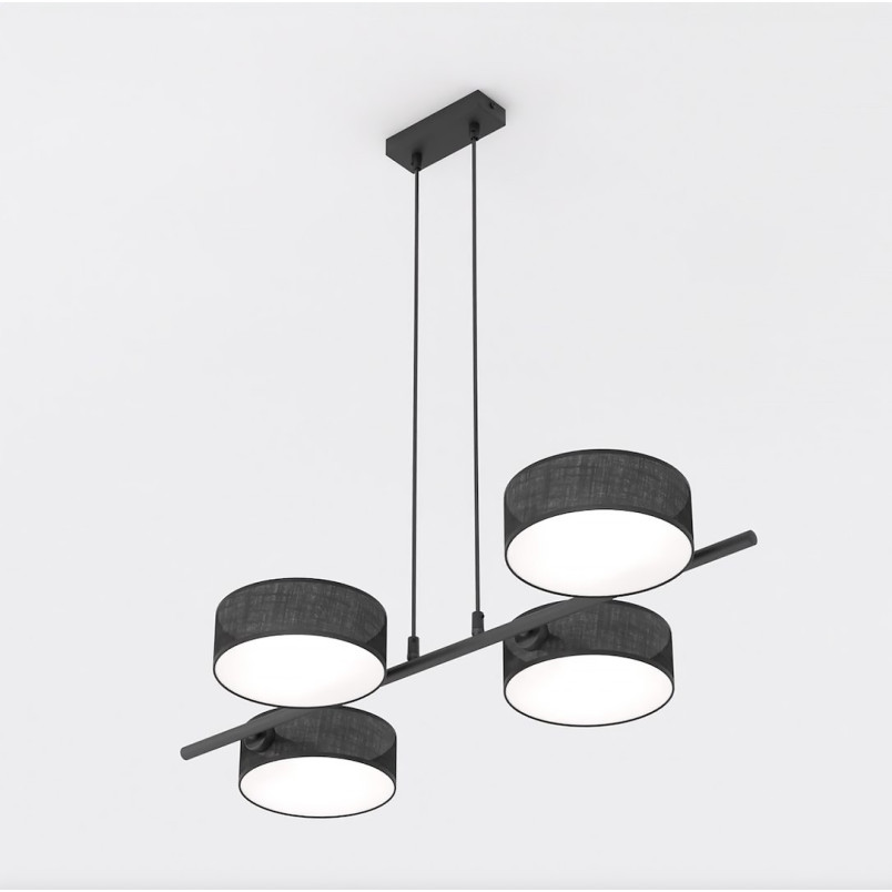 Lampa wisząca Drumz | Emibig | 80cm | Czarna