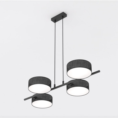 Lampa wisząca Drumz | Emibig | 80cm | Czarna