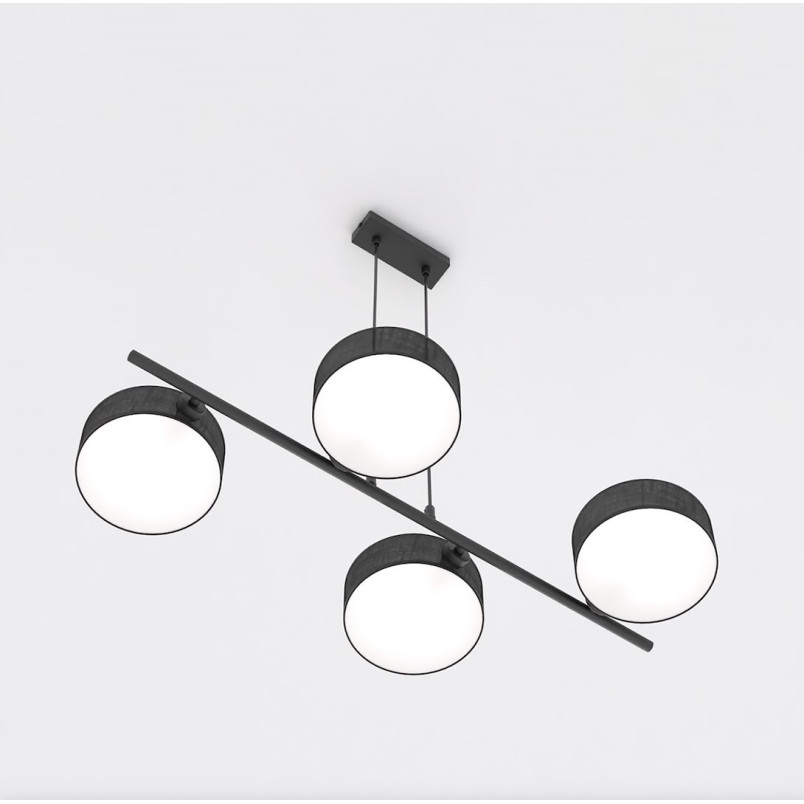 Lampa wisząca Drumz | Emibig | 80cm | Czarna