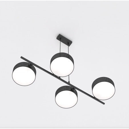 Lampa wisząca Drumz | Emibig | 80cm | Czarna