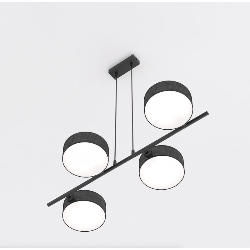 Lampa wisząca Drumz | Emibig | 80cm | Czarna